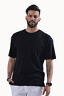 Vittorio oversized t-shirt with pocket 5 colours
