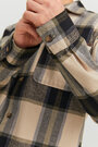 Jack & Jones jjdarren flannel check overshirt(2 colours)