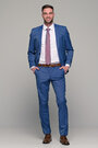 Κοστουμι Antonio Miro super 100s σε πικε υφασμα