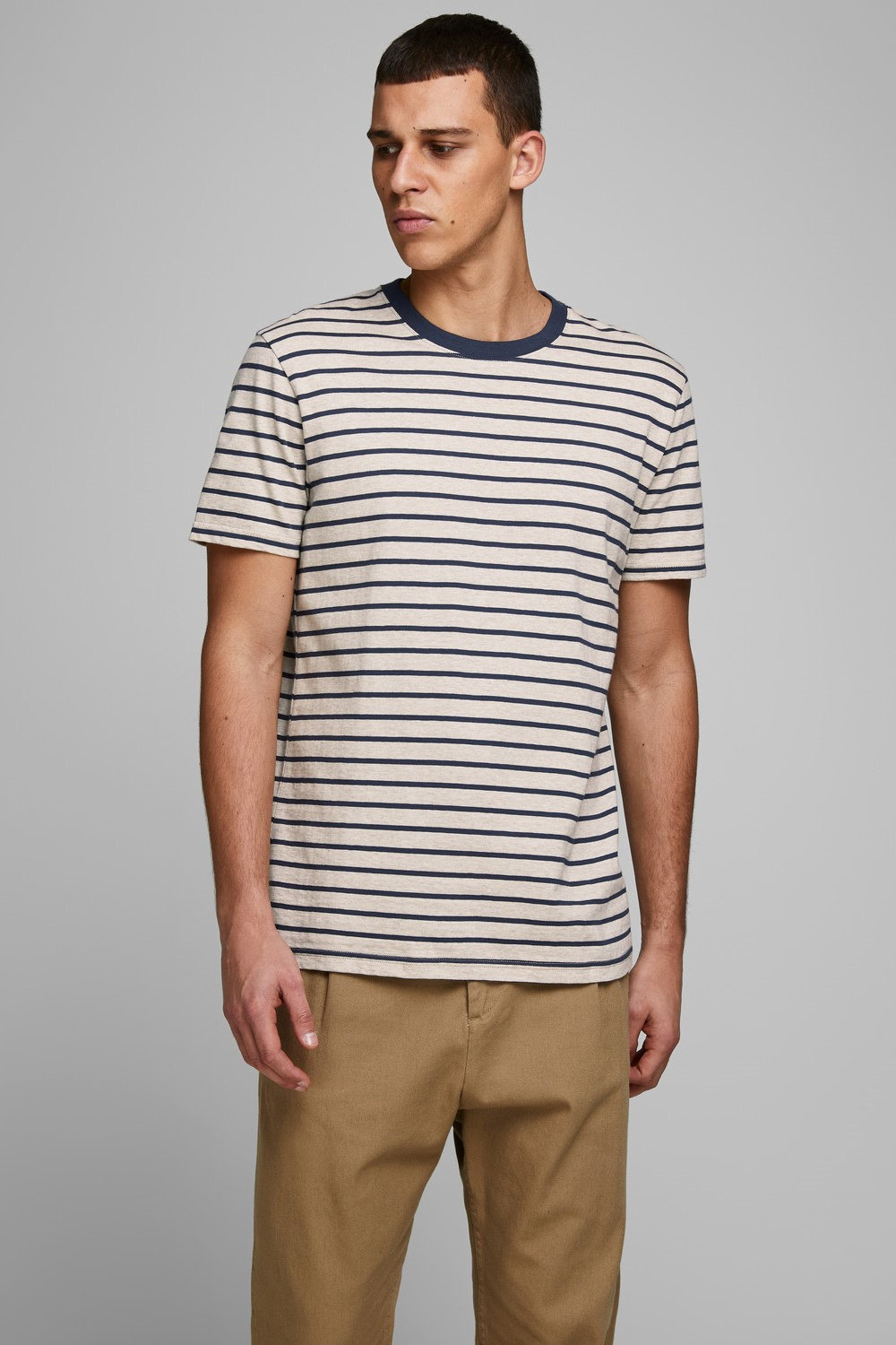 Jack and Jones striped tshirt ss 2 colours
