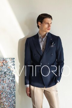 Σακάκι σταυρωτό Vittorio mod:Firenze