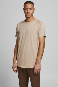 Jack and Jones jjcurved tee ss(6 colours)